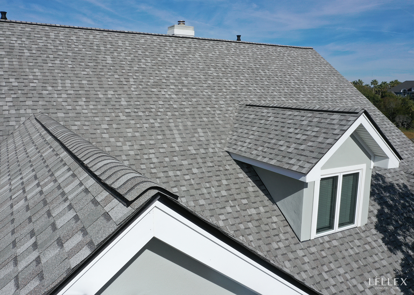 Shingle roof
