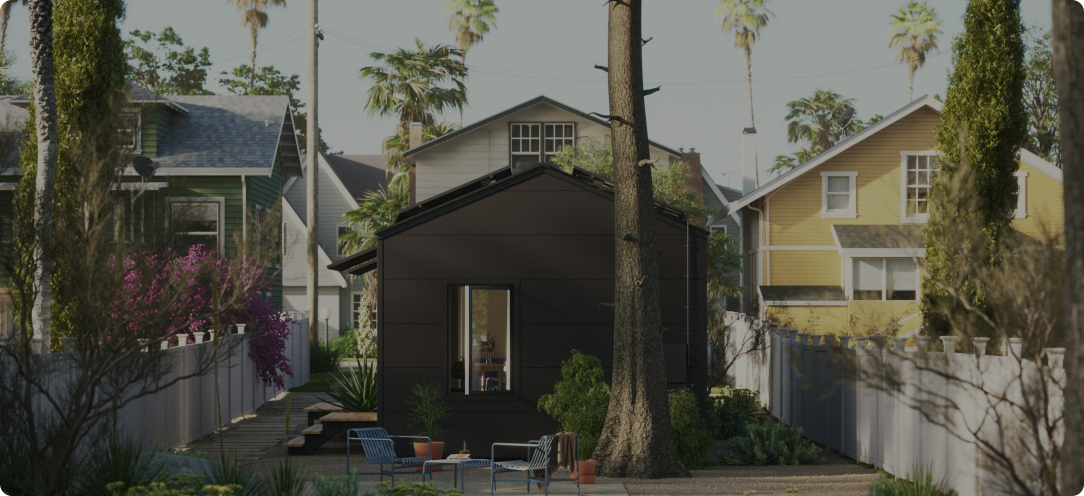 preview for video, you can see the courtyards at home